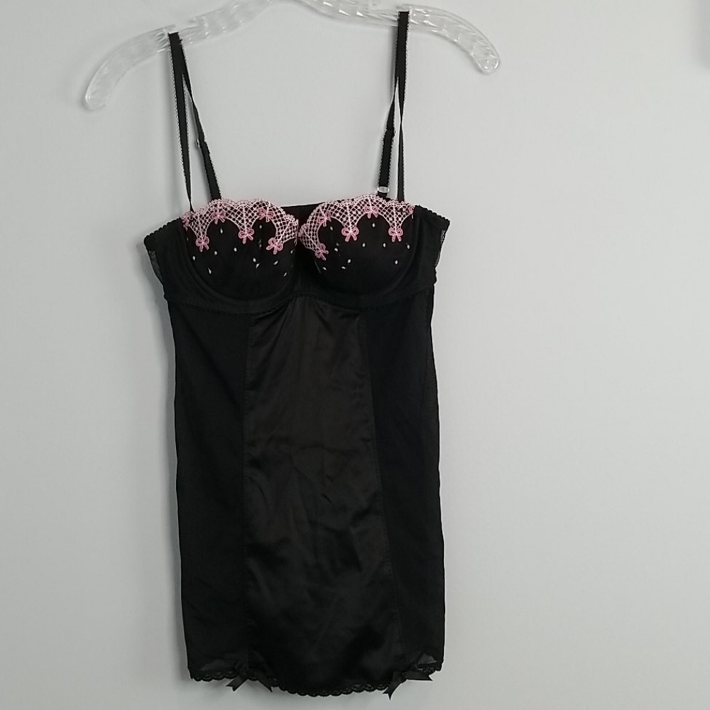 Victoria's Secret Sexy Little Things Nightie Pink Bows 34B